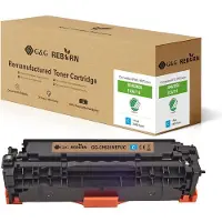 G&G Toner vervangt Atos, Canon, HP, Wincor Nixdorf 304A, 305A, 312A, 718C Compatibel Cyaan 2800 bladzijden Reborn remanufactured 21220