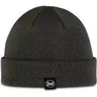 Buff - Knitted Beanie Lilon Fisherman - Muts One Size, zwart