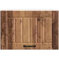 vidaXL Keukenbovenkast Lucca bewerkt hout oud houtkleurig