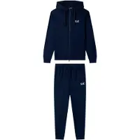 EA7 Joggingpak navy / wit