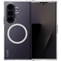 CARE by PanzerGlass Urban Combat Case voor de Samsung Galaxy Z Fold 8 Ultra / Fold 7 - Transparant