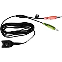 Epos CEDPC 1 KABEL: Aansluiting van een enkele kabel naar een dubbele aansluiting