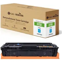 G&G Toner, Toner vervangt HP 415X Compatibel cyaan 6000 pagina's Reborn gereviseerd 212