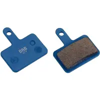 BBB Cycling Remblokjes Fiets - DiscStop - Remblokken MTB - Compatibel met Shimano, Tektro en Giant Schijfremmen - Blauw - BBS-53T