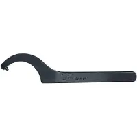 AMF haaksleutel met pen voor 68-75 mm, gehard, lengte 240 mm, met bronskleurige afwerking - 54973