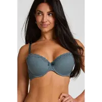 Hunkemoller Voorgevormde beugel bh Lola Blauw Dames | Maat: 70C