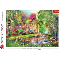 Trefl legpuzzel 1000 stukjes - Forest haven puzzel volwassenen.