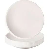 Villeroy & Boch Bord NewMoon Plat Wit (6-Delig)