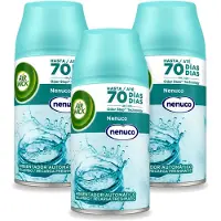Air Wick 3 x - Luchtverfrisser Navulling - Nenuco - Automatische Spray - 250 ml - Voordeelverpakking - 3 stuks