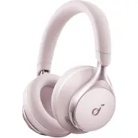Anker by Anker Space One Draadloze Over-ear Koptelefoon Roze - Headphones - Active Noise Cancelling, Multipoint Connection, 55 uur accuduur, Bluetooth 5.3, LDAC, Hi-Res Certified
