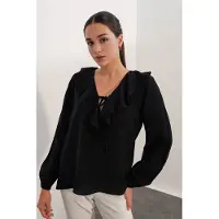 Big Dart Vrouwen Viscose Mix Blouse