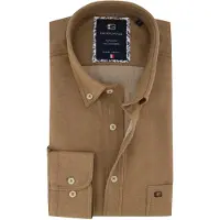 Giordano overhemd bruin