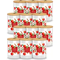 Air Wick 12 x - Geurkaars - Kaneel & Boomgaard Appel - 35 Uur Brandduur - Voordeelverpakking - 12 stuks