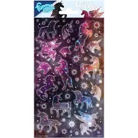 Totum Wefiesta - Stickers Eenhoorn glitter