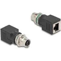 DeLOCK M12 naar RJ45 adapter -