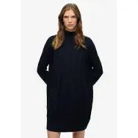 Superdry Gebreide jurk marine