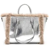 Suri Frey Shopper 'Chessy' beige / zilver