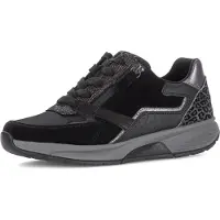 Gabor Sneakers laag 'Rollingsoft' grijs / donkergrijs / zwart