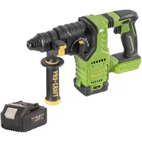 Procraft PHA30bb accu-boorhamer 20 V 2,8 J SDS plus borstelloos + 1x accu 4,0 Ah - zonder oplader