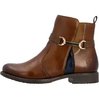 Rieker 74856 Enkellaarzen | Maat 39 Dames Cognac