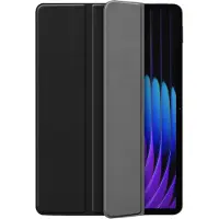 Just in Case tablet Hoes geschikt voor Xiaomi Pad 8 / Pad 8 Pro / Pad 7 / Pad 7 Pro - TriFold Bookcase - Zwart