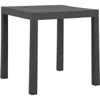 CLP Tuintafel Kato - Vierkant - 73 x 73 cm - antraciet