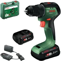 Bosch PSR 18V-60 Accuschroefboormachine | 2 x 18V 2.5Ah + AL18V-20 - 06039D7202