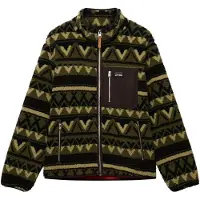 Superdry Abstract Fleece Through Sweatshirt Met Rits