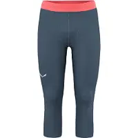 Salewa - Cristallo Warm AMR 3/4 Tight - Merino-ondergoed 46 - S, blauw