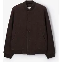Sissy-Boy Donkerbruine wollen bomber jack | Maat: XL