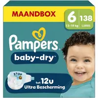 Pampers 3x Baby Dry Luiers Maat 6 (13-18 Kg) 46 Stuks