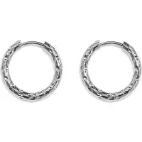 Yehwang Kyra - Oorringen - Stainless Steel - - Zilver