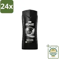 Axe 3-in-1 Douchegel XL Black 400 ml - Voordeelverpakking - 24 stuks - Black - Bevroren peer