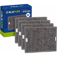 Alapure 2x 3975 Compatibel met Miele Koolstoffilter D19-P / FWKM-1423 (2 St.)