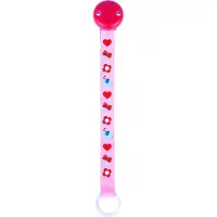 Heimess Fopspeenketting Olifant Roze 21,5cm