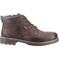 Cotswold Heren Moreton Leren Werklaarzen (Bruin)