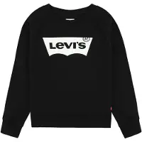 Levi's Girls Key Item Logo Crew Black Maat: 14Y | Truien Outlet | kids | Zwart