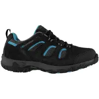 Karrimor Kinderen / kinderen Mount laag uitgesneden waterdichte wandelschoenen (ZWART/BLAUW)