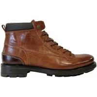 Firetrap Unisex volwassene Riva lederen wandelschoenen (Tan)
