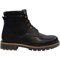 Firetrap Heren Portaal Leren Wandelschoenen (Donkerbruin)