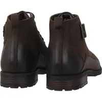 Firetrap Heren Webb gesp detail laarzen (Bruin)
