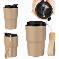 No-name RVS Thermosbeker Koffie Thee 320ml - Lekvrij & Warmhoudend