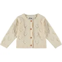 Dirkje Meisjes Vest - Antique white