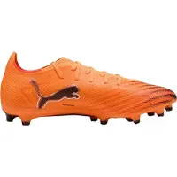 Puma Heren Ultra Match Stevige Grond Voetbalschoenen (Oranje/zwart)