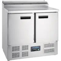 Polar Pizza Gekoelde Werkbank | 90x70x110 cm