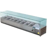 Polar Opzetkoelvitrine | 8 x GN 1/3