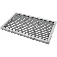 Aqbau Merkloze Deurmat 50x35cm met Frame - Inbouwbaar