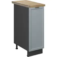Vicco Apotheekkast Fame-Line Licht blauw-grijs 30 cm , WB Eik, Model 50726