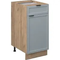 Vicco Keukenonderkast Fame-Line Licht blauw-grijs 40 cm zonder werkblad, Model 50744