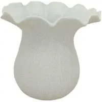 Light & Living - Vaas ZENORA - Wit - 21x21x19 cm